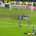 Tevez'den çaresiz bırakan frikik