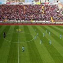 Eskişehirspor-Trabzonspor maçında olay görüntü