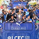 Leicester City'den muhteşem kutlama