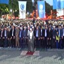 Ayasofya önünde "fetih namazı"