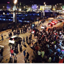 Marsilya'da taraftarlar birbirine girdi