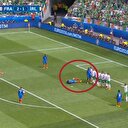 Fransa'dan görülmemiş frikik organizasyonu