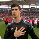 Thibaut Courtois'in ilginç totemi