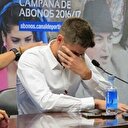 Beşiktaş'ın yeni transferi gözyaşlarını tutamadı