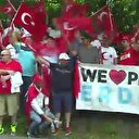 Pensilvanya'da 'Şerefsiz FETÖ' sloganları