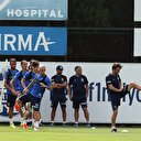 Vitor Pereira ve yardımcıları idmanda