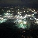 3. Havalimanı inşaatı gece de devam ediyor