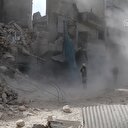 Halep'te yerleşim yerine hava saldırısı