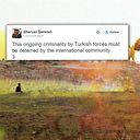 PYD'li teröristten 'yardım edin' tweeti