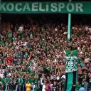 Kocaelispor tribünleri coştu: Yemyeşil, simsiyah