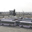 Halep'ten 5 otobüs İdlib'e geldi