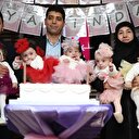 Bursalı beşizler bir yaşına girdi