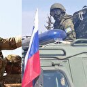 Rus askerleri de ABD askerleri gibi PYD arması taktı