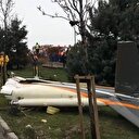 Helikopterin düştüğü yerden ilk görüntüler