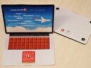 THY'den 'laptop' şeklinde çikolata ikramı