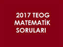 TEOG Matematik soruları, cevap anahtarı! MEB giriş