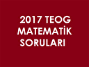 TEOG Matematik soruları ve cevapları! Matematik sorularını PDF olarak indir