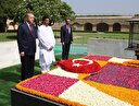 Cumhurbaşkanı Erdoğan Gandhi'nin mezarını ziyaret etti