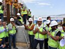 Zeynel Bey Türbesi'nin yeni yerine yerleştirildi