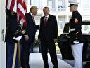 Trump Erdoğan'ı kapıda karşıladı