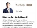 Köşe yazıları da değişmeli!