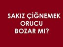 Sakız çiğnemek orucu bozar mı? Diyanet açıklaması