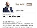 Sözcü, FETÖ ve AHC...