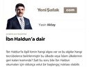 İbn Haldun’a dair