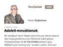 Adaleti mıncıklamak