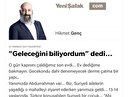 “Geleceğini biliyordum” dedi...