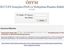 LYS sonuçları açıklandı! ÖSYM 2017 LYS sonuçları sorgulama sonuc.osym.gov.tr