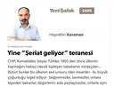 Yine “Şeriat geliyor” teranesi