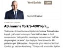 AB sınırına Türk S-400’leri...