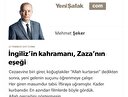 İngiliz’in kahramanı, Zaza’nın eşeği