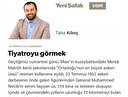 Tiyatroyu görmek