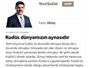 Kudüs dünyamızın aynasıdır