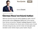 Görmez Hoca’nın hüsnü hatları