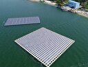 Türkiye'nin ilk yüzer güneş enerji santrali kuruldu