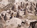 Kapadokya'da hayal dünyasına açılan vadi