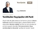 Yenilikçiler-Tayyipçiler-AK Parti