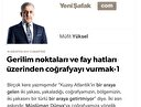 Gerilim noktaları ve fay hatları üzerinden coğrafyayı vurmak-1