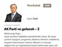 AK Parti ve gelecek - 2