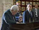 Mahmud Abbas Anıtkabir'i ziyaret etti