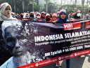 Endonezya'da Arakan protestosu