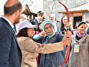 Emine Erdoğan oktaki maharetlerini sergiledi
