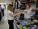 Eşi için ticarete atılan kadın patron oldu