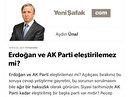 Erdoğan ve AK Parti eleştirilemez mi?