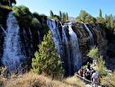 Tortum Şelalesi'ne ziyaretçi akını