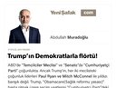 Trump’ın Demokratlarla flörtü!