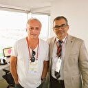 Levent Özçelik Beşiktaş-Leipzig maçında gündem oldu